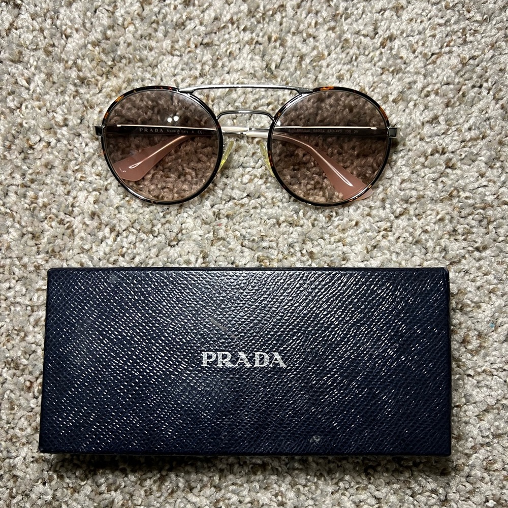 PRADA SPR51s Tortoise Sunglasses